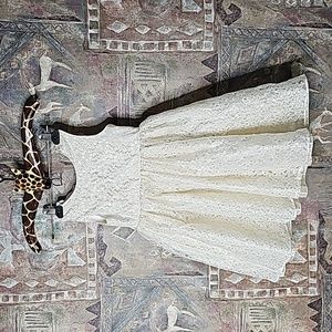 Vintage Cinderella Couture by Sammie Hahn lace girl dress formal party photo